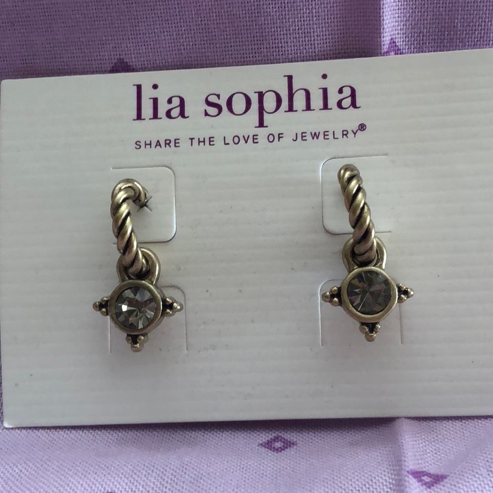 Lia Sophia earrings